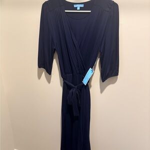 Draper James Midnight Long Sleeve Dress